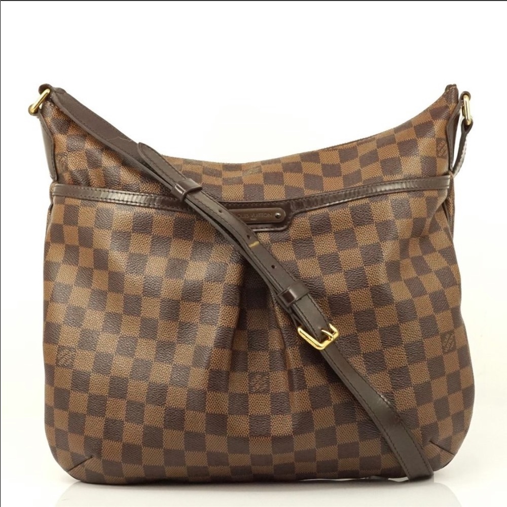 Rare-Louis Vuitton Damier Ebene GM Bloomsbury